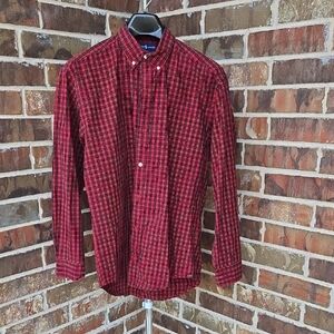 Ralph Lauren Red Plaid Casual Shirt
